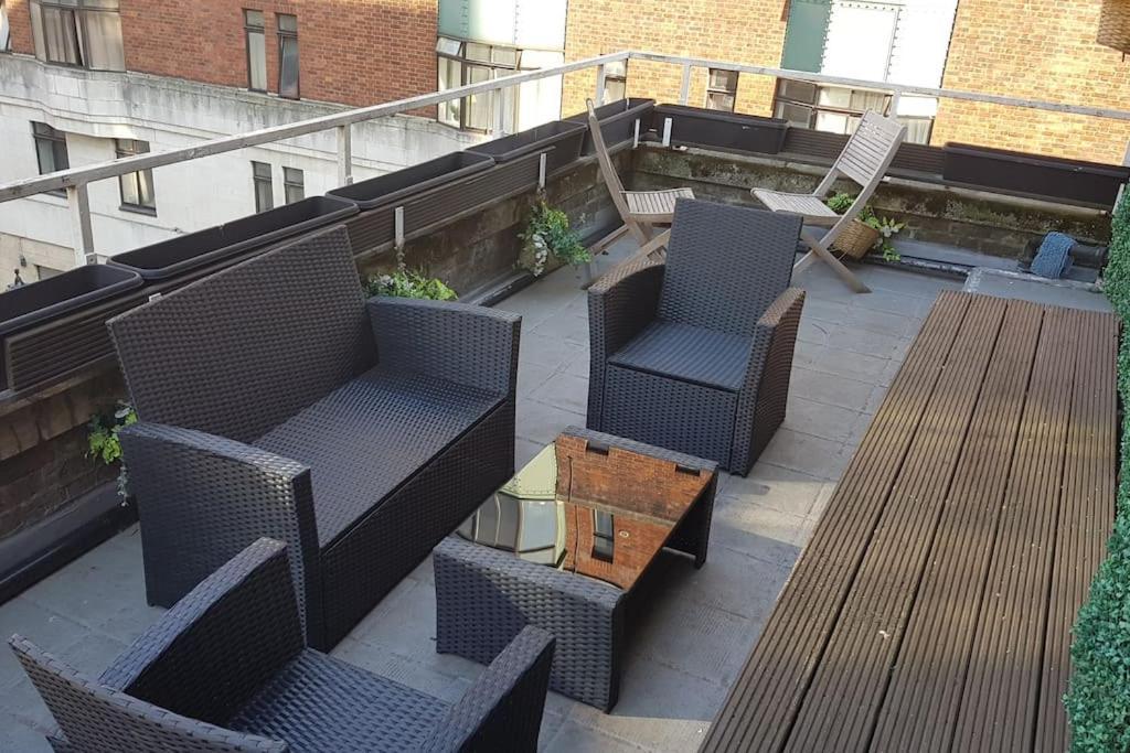 Studio Apt With Huge Balcony Near Oxford St - Marble Arch - Hydepark London Exteriör bild