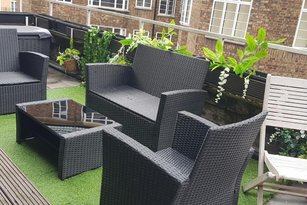 Studio Apt With Huge Balcony Near Oxford St - Marble Arch - Hydepark London Exteriör bild